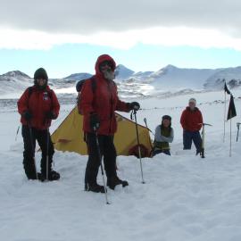 An unexpected visit from our American neighbours from Odell Glacier