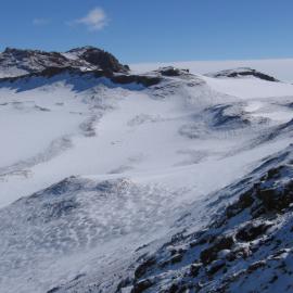 Our camp seen from the north eastern ridge