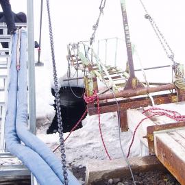 Close up hole and RO intakes