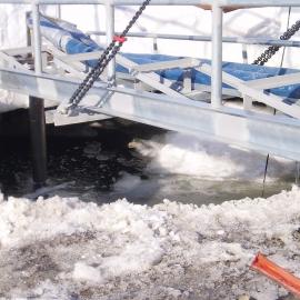 Close up new RO intake