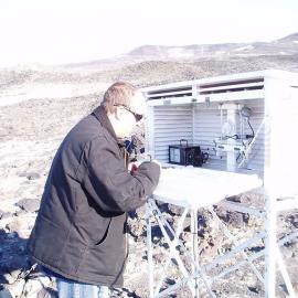 Daily temperature readings at Scott Base (Stephen Robbins)