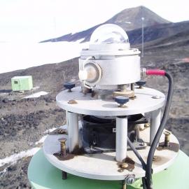 Global solar radiation without fan cover