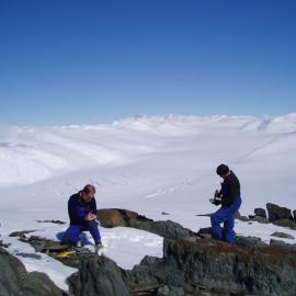 Working on the mountainside
