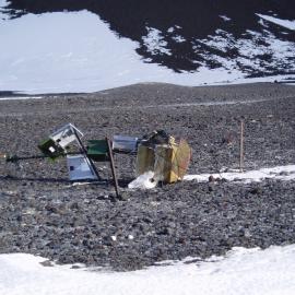 Destroyed Weather Station