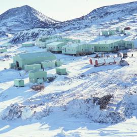 Aerial View of Scott Base