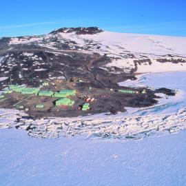 Aerial View of Scott Base