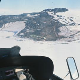 Scott Base from Helicopter