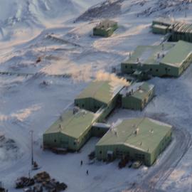 Aerial View of Scott Base