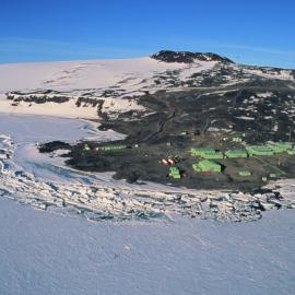 Aerial View of Scott Base