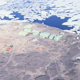 Aerial View of Scott Base