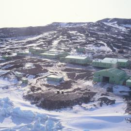 Aerial View of Scott Base