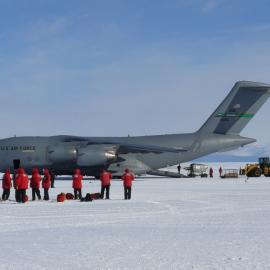 C17 on the Pegasus Runway