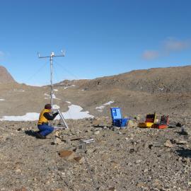 Brown Hills automatic weather station (AWS)