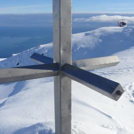Erebus memorial cross
