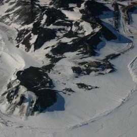 Aerial of Discovery Hut