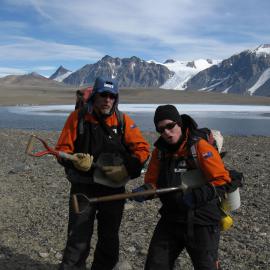 Album: Images from K072 Paleoclimate Reconstruction from the Terrestrial Record in Antarctica: the Use of Pedogenic Carbonate in the McMurdo Dry Valleys