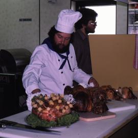 Chef Steve MOsley Preparing Christmas Dinner
