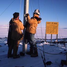 Keith Martin and Graeme Ayres at Official Changeover