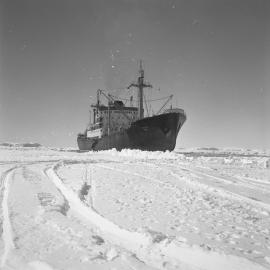Russian ship 'Lena' at Haswell Island