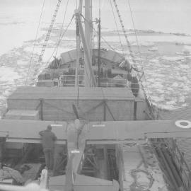 Theron Breaking through Pack Ice