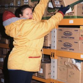 Biddy Harnett in the Food Store