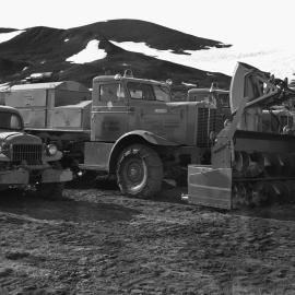 Snow sweepers at USN Base (McMurdo Station)