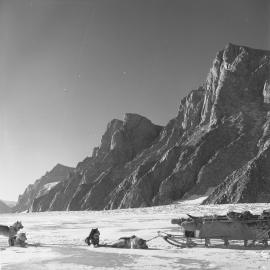 Looking along Killer Ridge from SE.