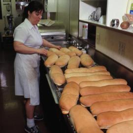 Wendy Strid with Fresh Bread