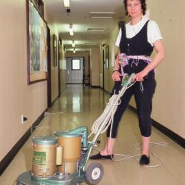 Tupence Loe 'Cleaning the Streets' of the Command Centre