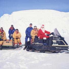 Santa and Helpers from Scott Base