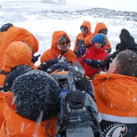 Album: Press conference on the ice with NZ Prime Minister, John Key