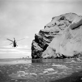 Sabrina Island with helicopter 