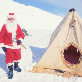 Father Christmas Visiting Polar Tent