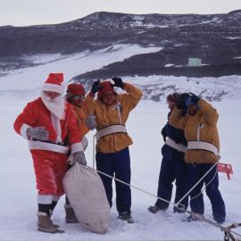 Santa Hits Scott Base