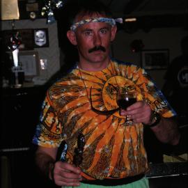 Grant Avery In Beach Party Attire