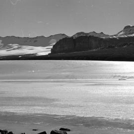 Panorama of an unknown glacier taken in 1972