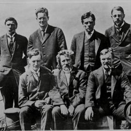 Shackleton's Ross Sea Party on the SS 'Aurora' on their Arrival in Wellington