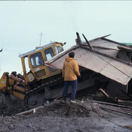 Demolishing the Old Garage
