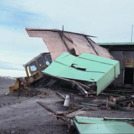 Demolishing Old Garage