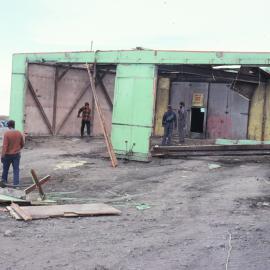 Demolishing the Old Garage