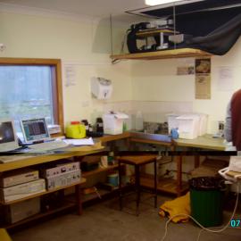 JY NO2 spectrometer in trace gas hut, Macquarie Island