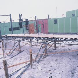 New Command Centre - First of the Trusses to Go Up
