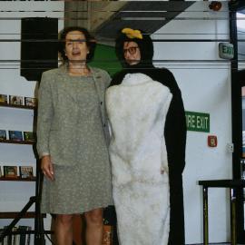 Vivienne Allan and Margaret Mahy at her book launch