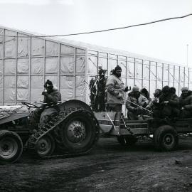 Scott Base party arrives at McMurdo 