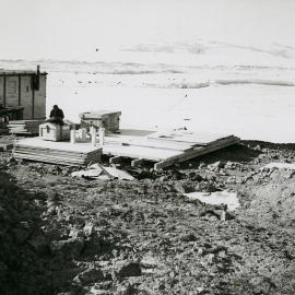 Scott Base under construction 