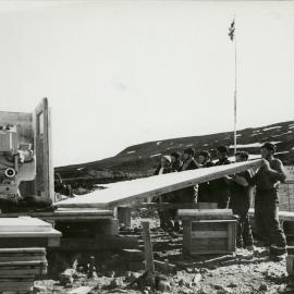 Scott Base under construction