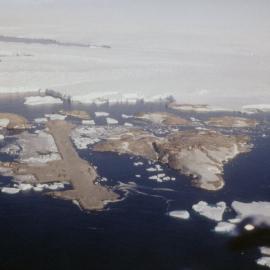 Aerial View of Dumont d'Urville Station