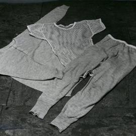 Clothing - Woollen long johns and string singlet