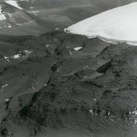 The Labyrinth showing the terminal face of the Upper Wright Glacier