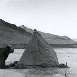Polar tent on Lake Vanda